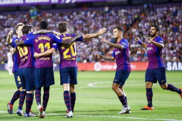 Top Skor Liga Spanyol Posisi Messi Setelah Cetak Gol vs Eibar