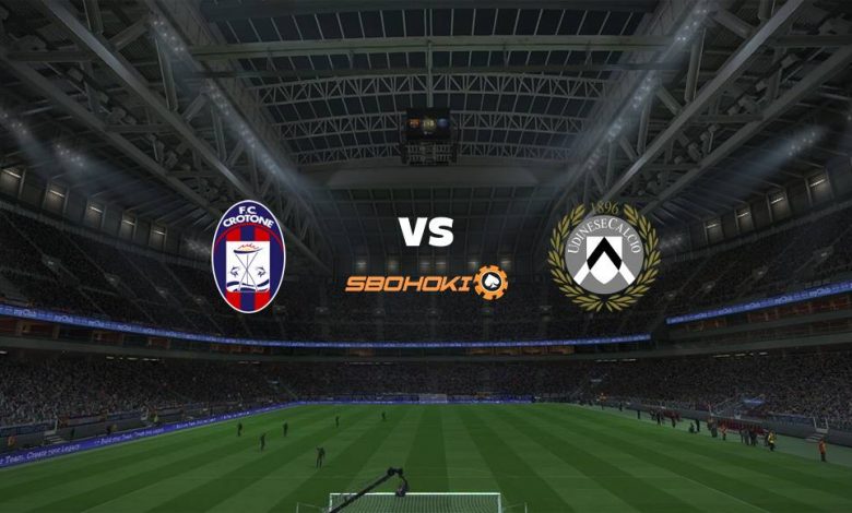 Live Streaming 
Crotone vs Udinese 17 April 2021 1