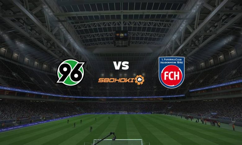 Live Streaming Hannover 96 vs 1. FC Heidenheim 11 April 2021 1