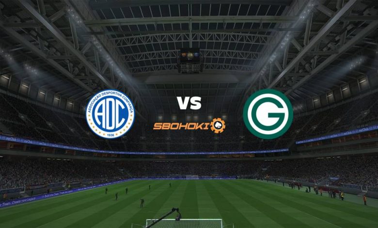 Live Streaming Confiança vs Goiás 26 Agustus 2021 1