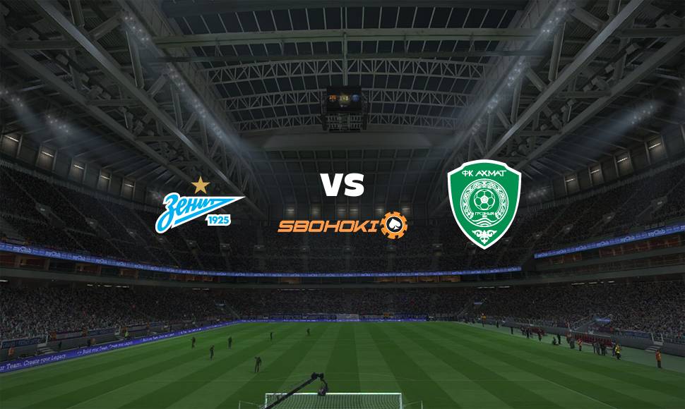 Live Streaming Zenit St Petersburg vs Akhmat Grozny 11 September 2021 1