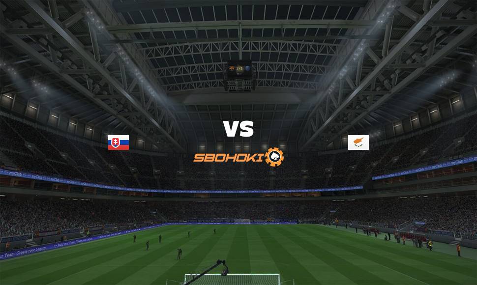 Live Streaming Slovakia vs Cyprus 7 September 2021 1