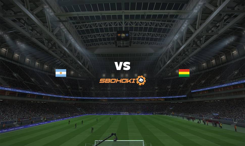 Live Streaming Argentina vs Bolivia 9 September 2021 1